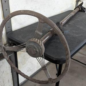 Photo of 1938 Ford Steering Wheel and Column