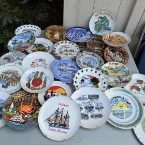 Photo of Decorative Souvenir Plate Lot