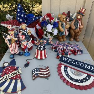 Photo of 4th of July Decor Lot