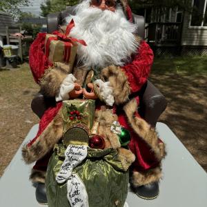 Photo of Large Santa in Chair