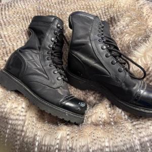 Photo of Uniform black boots size 6