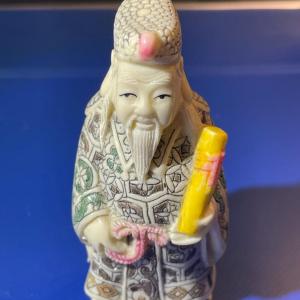 Photo of Asian Resin 3" Netsuke Style Figure in VG Preowned Condition.