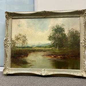 Photo of Original Oil on Canvas Landscape Painting Munich, Germany by artist Jugel