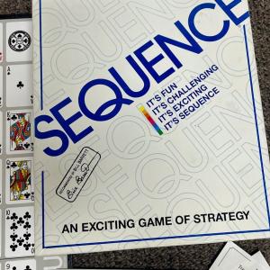 Photo of Sequence Board Game Card Game