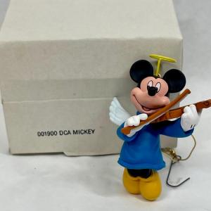 Photo of Disney Grolier Mickey Mouse Angel with Violin Christmas tree Ornament