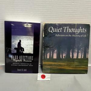 Photo of Hard Questions Prophetic Answers By Daniel K Judd & Quiet Thoughts Reflections O