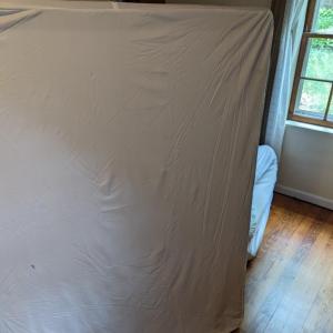 Photo of Queen Mattress & Box Spring (Slept on twice)