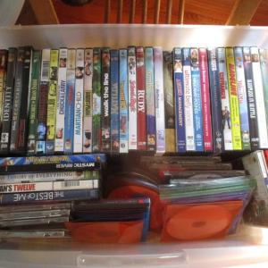 Photo of Assortment Of DVDs