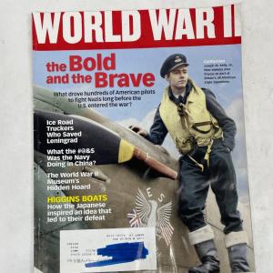 Photo of World War II magazine
