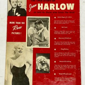 Photo of The True Story of Jean Harlow vintage Star Magazine