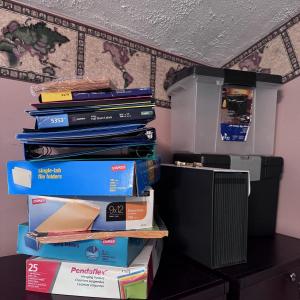 Photo of File Supplies Lot