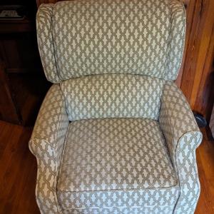 Photo of Pair Of Upholstered Reclining Chairs