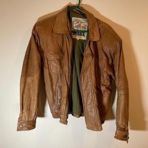 Photo of LOT 404L: New Zealand Outback Cooper Collection Leather Jacket Size 38