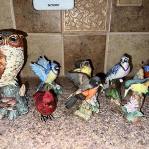 Photo of Bird Figurine Lot (As Is)