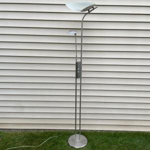 Photo of LOT 9L: IKEA 72 inch Floor Lamp (works)