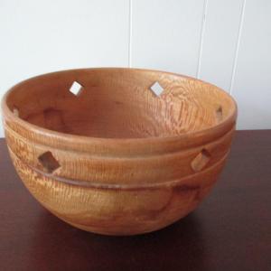Photo of Sycamore Wooden Fruit Bowl Hand Made Roy Boulineau