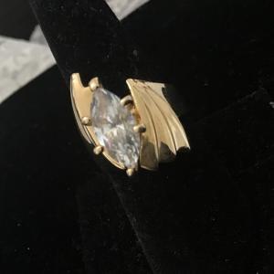 Photo of Beautiful Large Gold Plated Ring