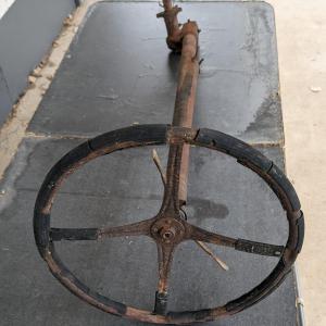 Photo of Early Ford Model A Steering Wheel and Column