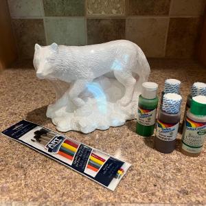 Photo of Ceramic Paint Yourself Wolf