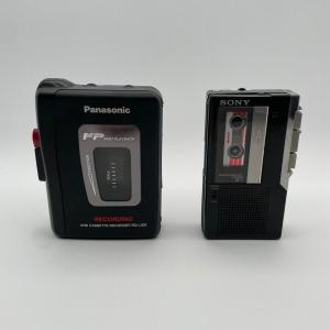 Photo of LOT 103L: Panasonic Mini Cassette Recorder RQ-L309 & Sony Micro Cassette-Corder 