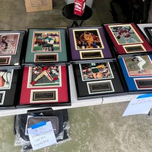 Photo of Garage Sale - Signed Sports Prints, Beach/Camp Gear, Homegoods, More