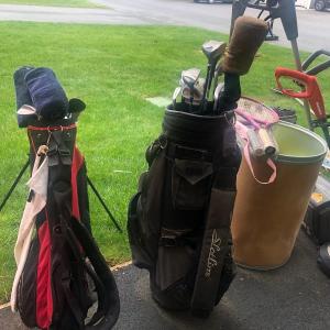Photo of Tools, golf clubs, Coventry Manor community yard sale!