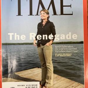 Photo of TIME Magazine 2009 Sarah Palin Issue