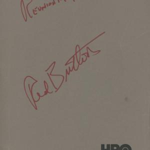 Photo of Red Buttons signed "Reunion at Fairborough" script 