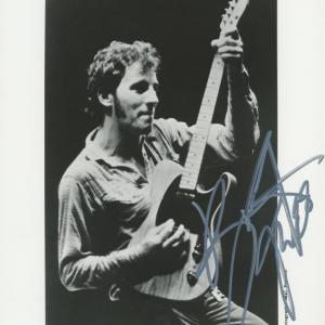 Photo of Bruce Springsteen signed photo
