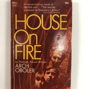 Photo of House on Fire first edition and personal check
