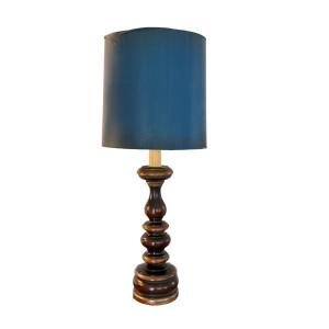 Photo of 841 Mid Century Modern Wood Turned Lamp