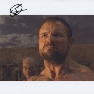Photo of Barry Duffield signed "Spartacus"  photo