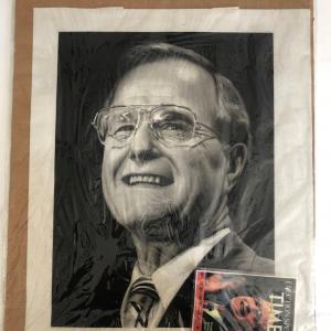 Photo of George H. W. Bush Original Print