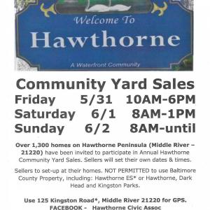 Photo of Hawthorne Community Wide Yard Sales