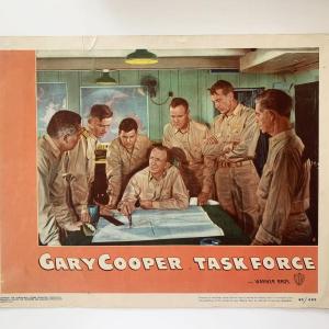 Photo of Task Force original 1949 vintage lobby card