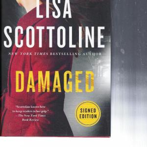 Photo of Damaged Lisa Scottoline signed book