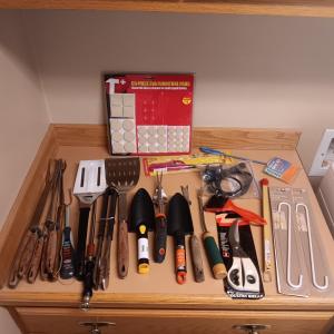 Photo of BBQ UTENSILS, YARD HAND TOOLS, FELT FURNITURE PADS AND MORE