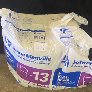 Photo of Roll Manville R-13 Insulation