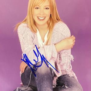 Photo of Hilary Duff Signed Photo