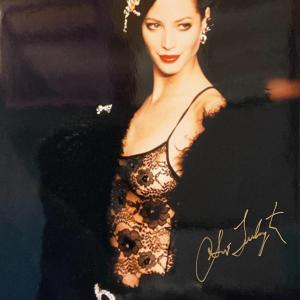 Photo of Christy Turlington signed photo