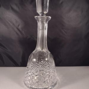 Photo of Waterford Crystal Decanter with Stopper- Possibly Kenmare Pattern