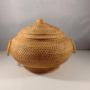Photo of Hand Woven Asian Basket