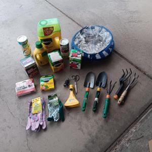 Photo of GARDENING TOOLS AND CHEMICALS