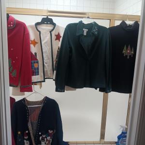 Photo of CHRISTOPHER & BANKS LADIES SWEATERS SIZE LARGE