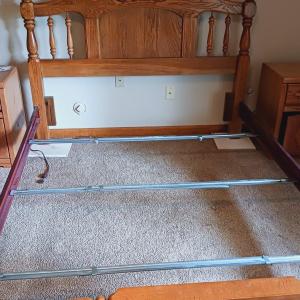 Photo of BEAUTIFUL SOLID WOOD QUEEN BED FRAME