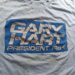 Photo of GARY HART PRESIDENT 1984 T-SHIRT