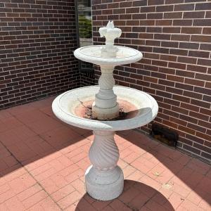 Photo of 2 TIER RESIN WATER FOUNTAIN