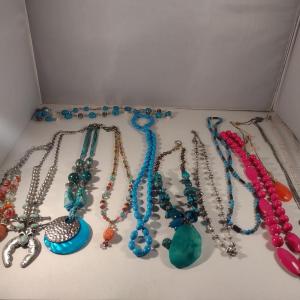 Photo of Collection of Fashion Jewelry Necklaces (Choice B)