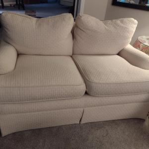 Photo of Drexel Upholstered Love Seat