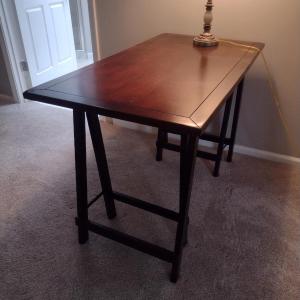 Photo of Wooden Drafting/Office Table- Approx 24" x 46" x 29 1/2" Tall